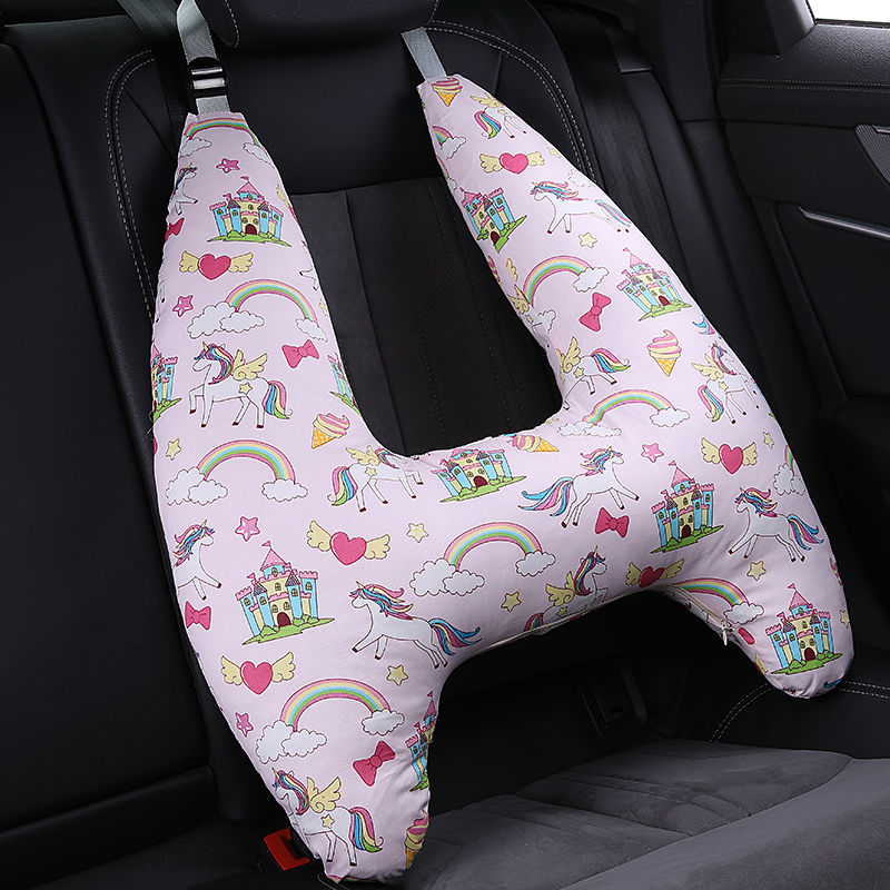 Travesseiro Confortável adaptado ao Cinto de Segurança para Crianças.
